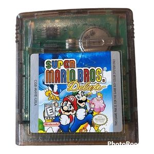 Super Mario Brothers Deluxe Game for the Gameboy Color